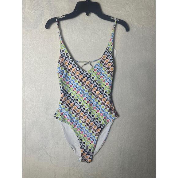l*space Other - L Space One Piece Multi Color Bathing‎ Suit Size Small